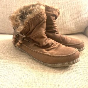 Faux Fur Booties